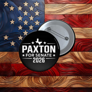 Ken Paxton For Senate Texas 2026 Pin