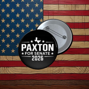 Ken Paxton For Senate Texas 2026 Pin