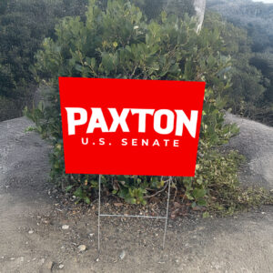 Ken Paxton For Senate Yard Sign