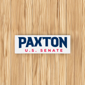 Paxton for Senate Bumper Sticker