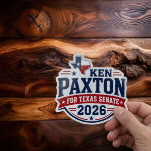 Ken Paxton 2026 Sticker, Ken Paxton Magnet, Texas Senate 2026 Decal
