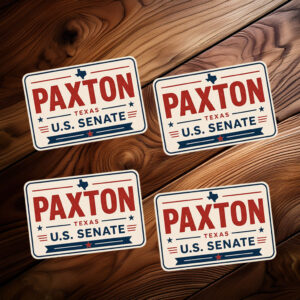 Ken Paxton For Senate Texas 2026 Sticker  Car Magnet, Political Decal