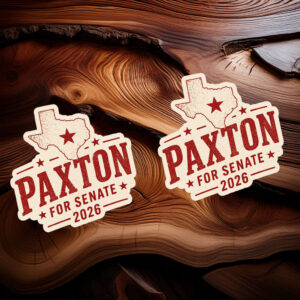 Ken-Paxton-For-Texas-Senate-2026-Sticker-Car-Magnet,-Vote-Ken-Paxton-Decal