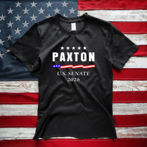 Ken Paxton Texas 2026 Senate Election Support T-Shirt, Conservative Political Tee, Texas Campaign Shirt