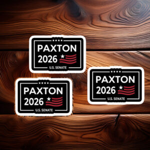 Ken Paxton for Senate 2026 Texas U.S. Senator Sticker, Texas Election Decal