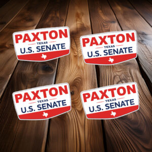 Paxton for Texas Senate 2026 Sticker Trump Ally Vinyl Decal, Texas Election Sticker