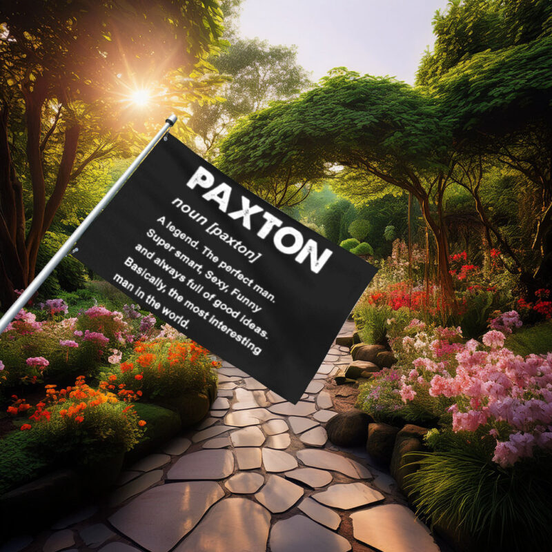Fly the Paxton Name Flag – Personalized Family Banner
