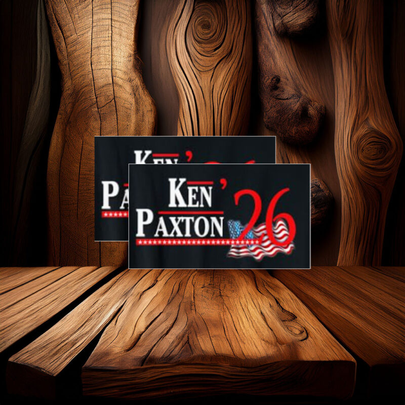 Ken Paxton 2026 Campaign Graphic Sticker