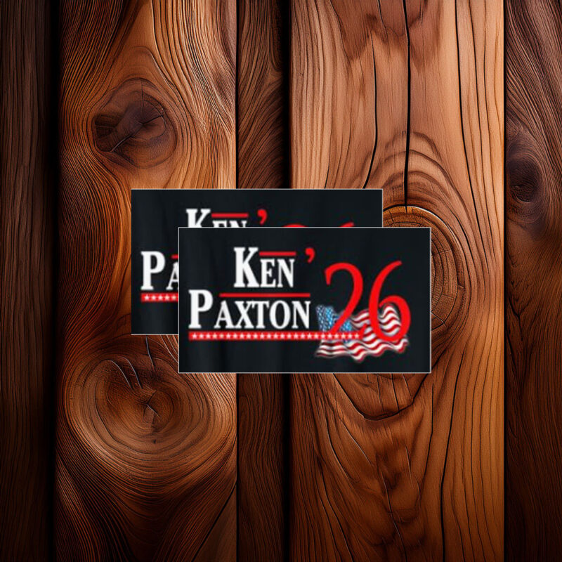 Ken Paxton 2026 Campaign Graphic Sticker