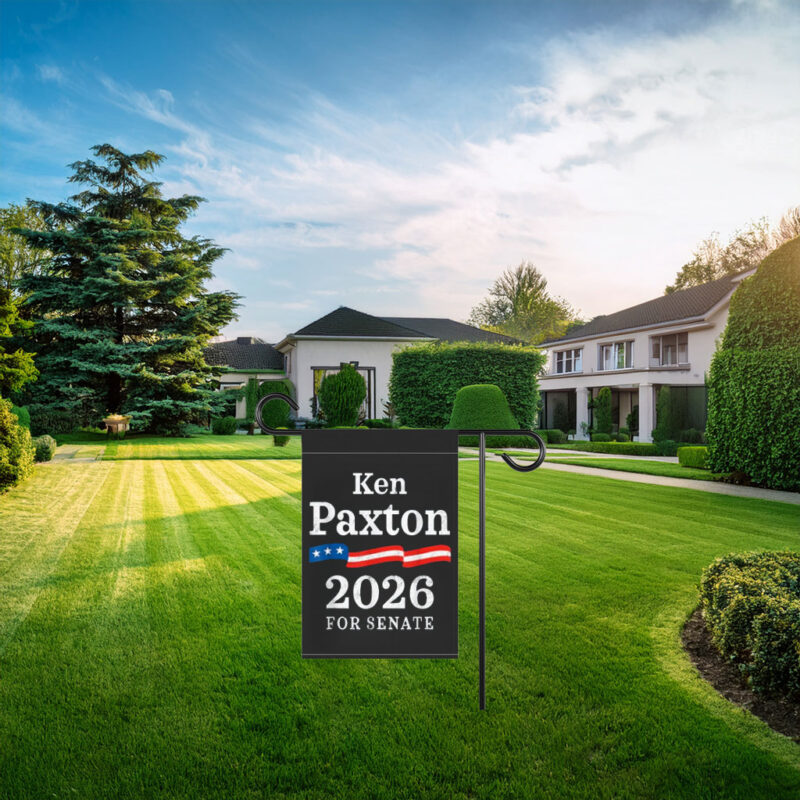 Ken Paxton 2026 For Senate Election Texas Republican Flag
