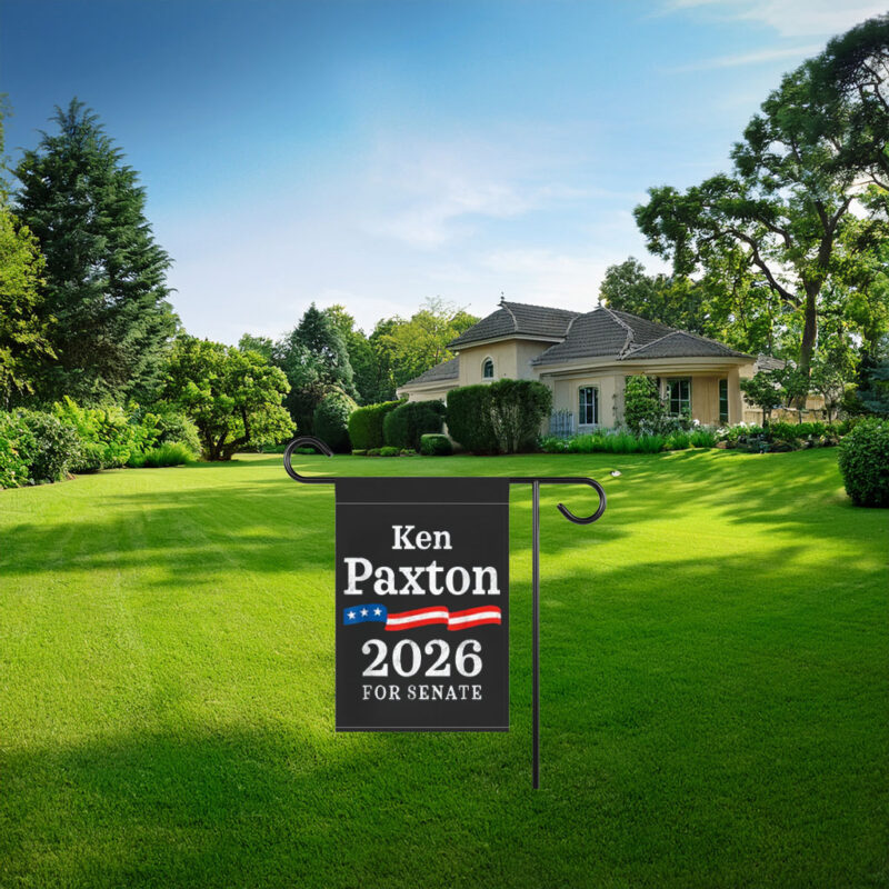 Ken Paxton 2026 For Senate Election Texas Republican Flag