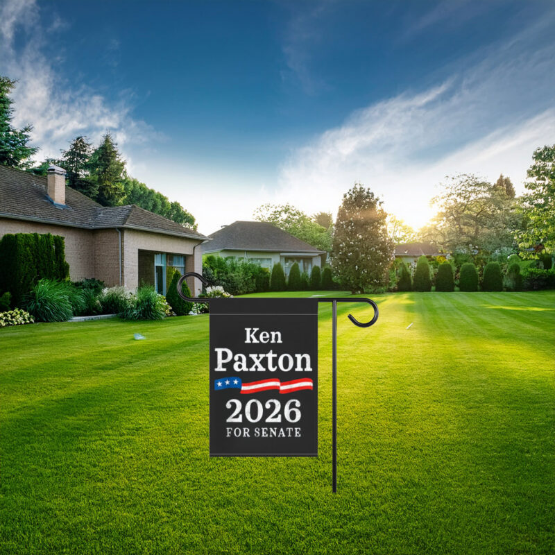 Ken Paxton 2026 For Senate Election Texas Republican Flag