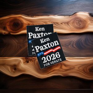 Ken Paxton 2026 For Senate Election Texas Republican Sticker