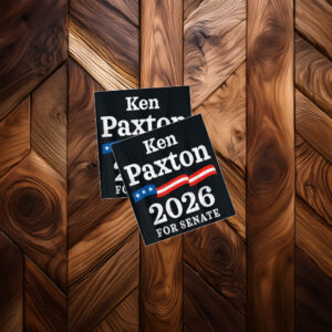 Ken Paxton 2026 For Senate Election Texas Republican Sticker