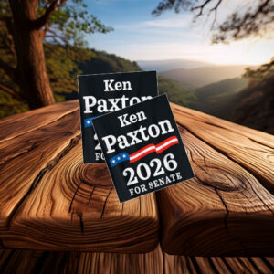 Ken Paxton 2026 For Senate Election Texas Republican Sticker