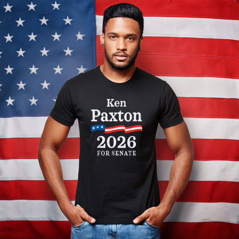 Ken Paxton 2026 For Senate Election Texas Republican T-Shirt