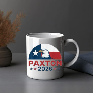 Ken Paxton 2026 Patriotic Eagle Mug