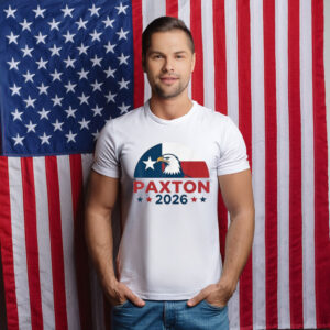 Ken Paxton 2026 Patriotic Eagle Shirt