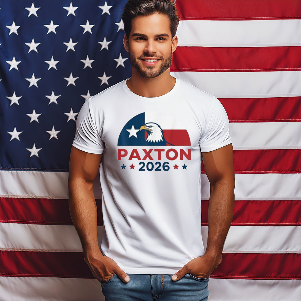 Ken Paxton 2026 Patriotic Eagle Shirt