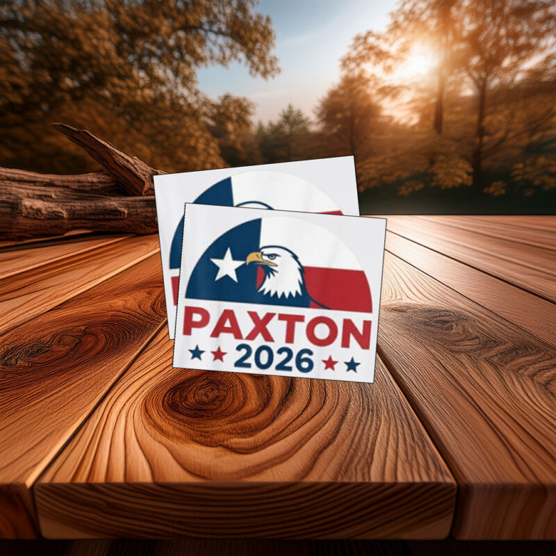 Ken Paxton 2026 Patriotic Eagle Sticker