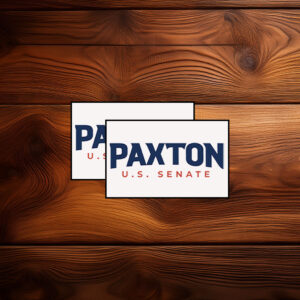 Ken Paxton 2026 Senate Vinyl Car Decal
