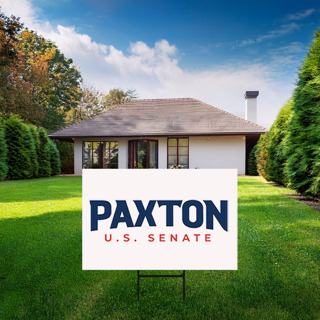 Ken Paxton 2026 Senate Yard Sign