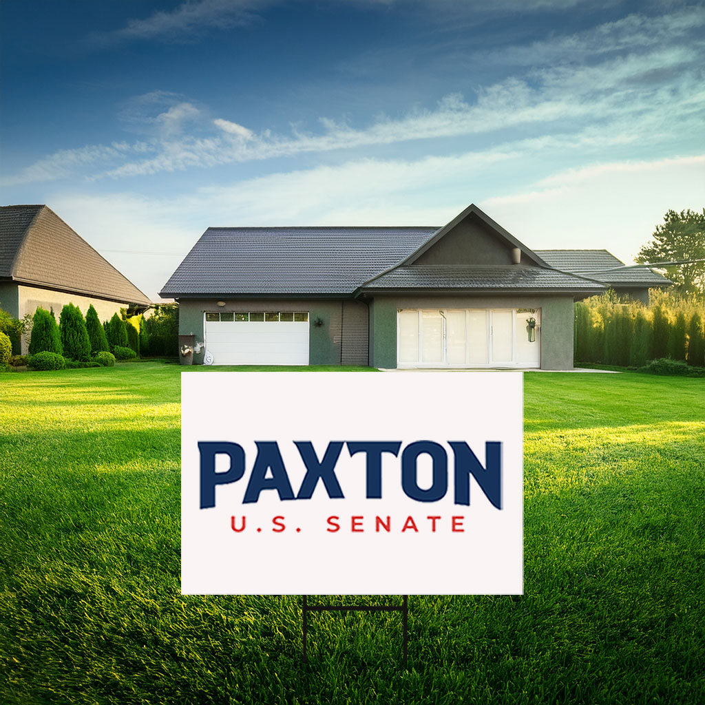 Ken Paxton 2026 Senate Yard Sign