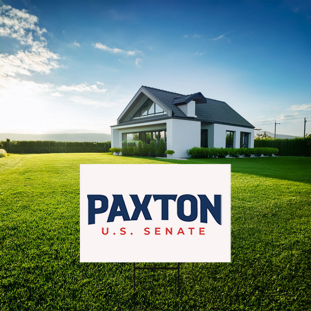 Ken Paxton 2026 Senate Yard Sign