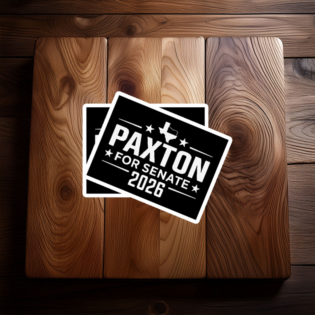 Ken Paxton For Senate Texas 2026 Sticker - Patriotic Political Vinyl Decal