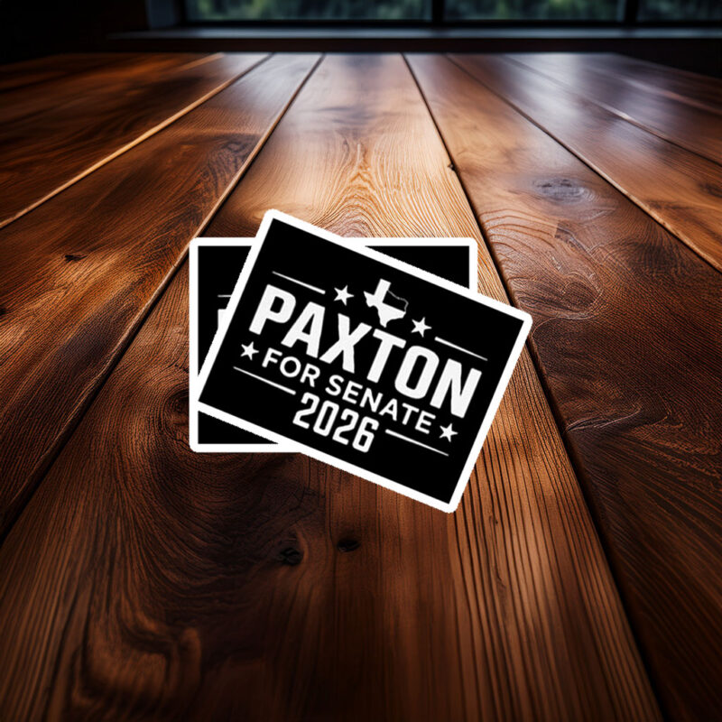 Ken Paxton For Senate Texas 2026 Sticker - Patriotic Political Vinyl Decal