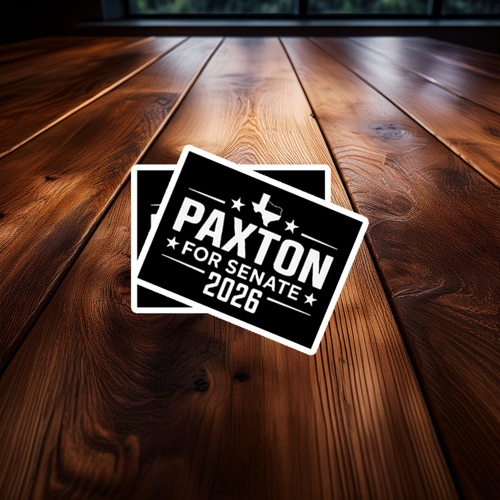 Ken Paxton For Senate Texas 2026 Sticker - Patriotic Political Vinyl Decal