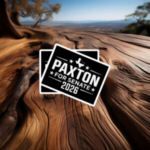 Ken Paxton For Senate Texas 2026 Sticker - Patriotic Political Vinyl Decal