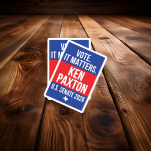 Ken Paxton For Texas Senate 2026 Sticker
