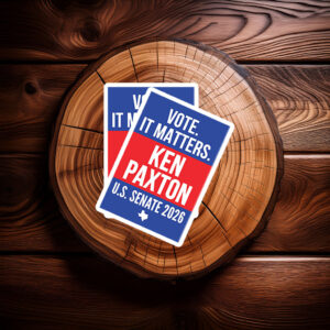 Ken Paxton For Texas Senate 2026 Sticker