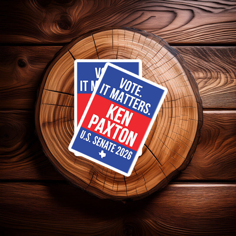 Ken Paxton For Texas Senate 2026 Sticker