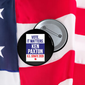 Ken Paxton For Texas Senate Button