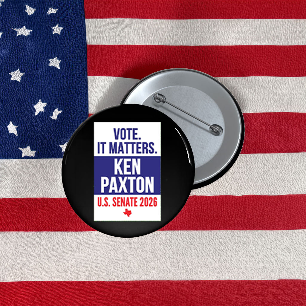 Ken Paxton For Texas Senate Button
