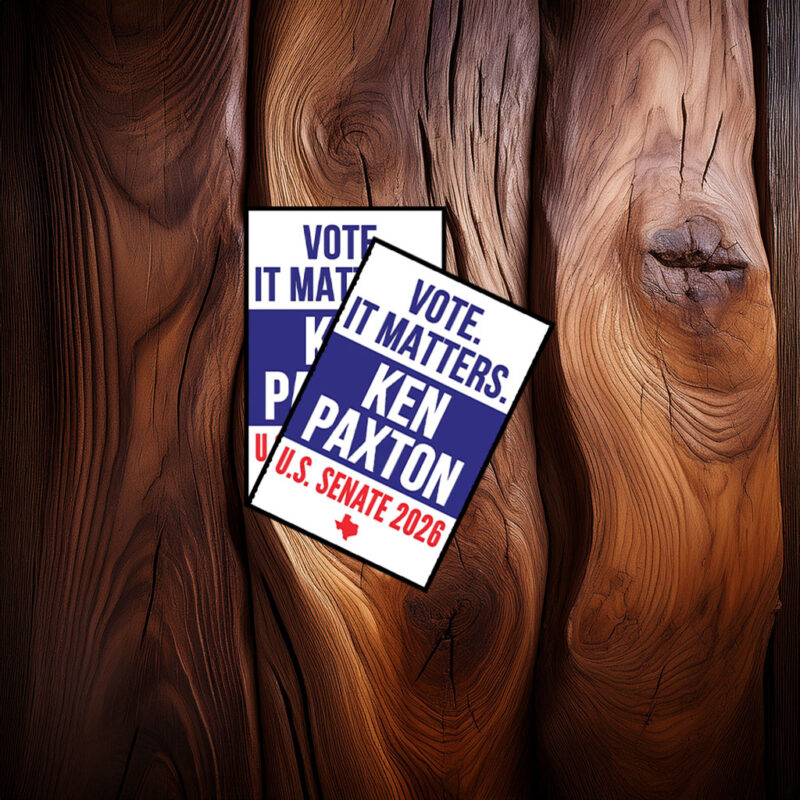 Ken Paxton For Texas Senate Sticker