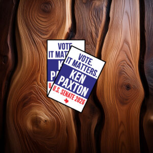 Ken Paxton For Texas Senate Sticker