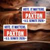 Ken Paxton For US Senate 2026 Bumper Sticker - Texas Decal