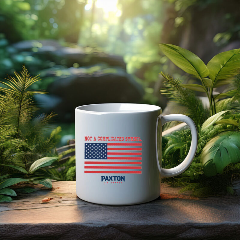 Ken Paxton Not A Complicated Symbol Mug