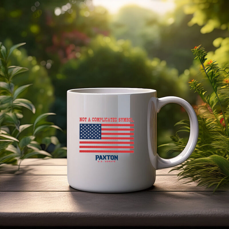 Ken Paxton Not A Complicated Symbol Mug