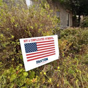 Ken Paxton Not A Complicated Symbol Yard Sign