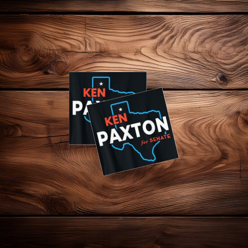 Ken Paxton Texas Campaign Sticker