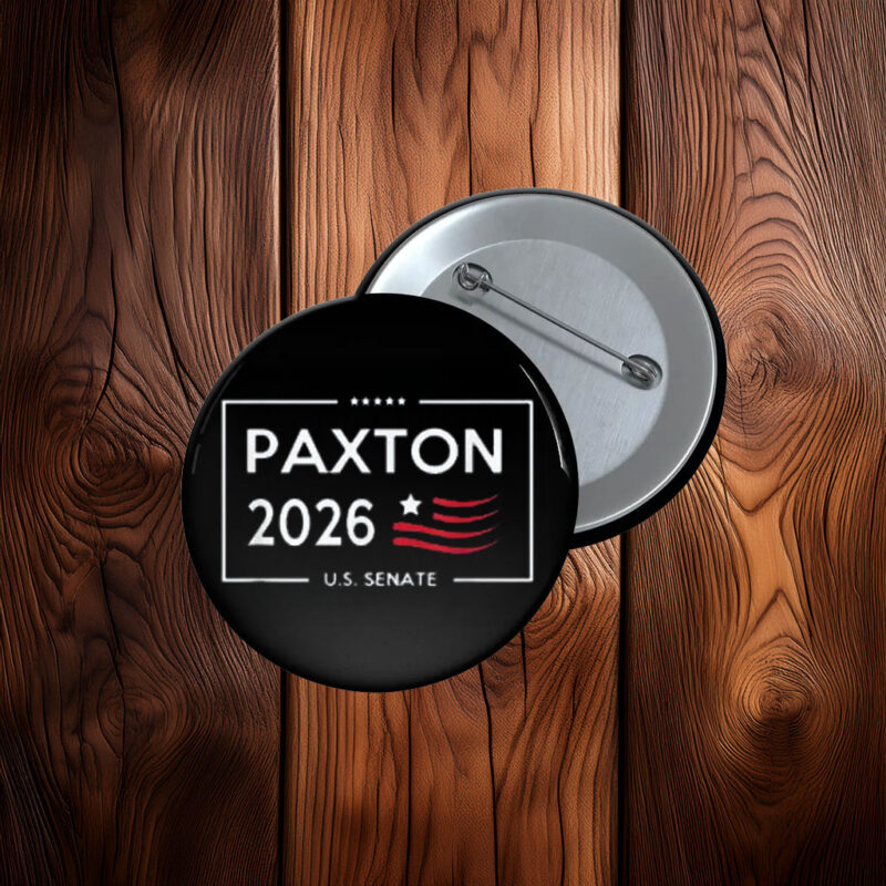 Ken Paxton U.S. Senate 2026 Campaign Button