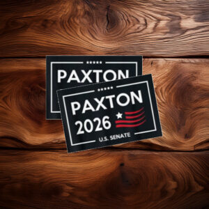 Ken Paxton U.S. Senate 2026 Campaign Sticker