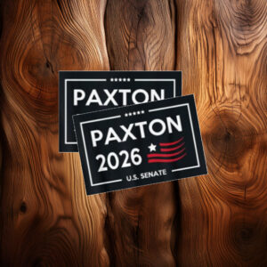 Ken Paxton U.S. Senate 2026 Campaign Sticker