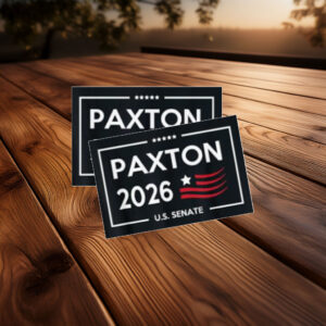 Ken Paxton U.S. Senate 2026 Campaign Sticker