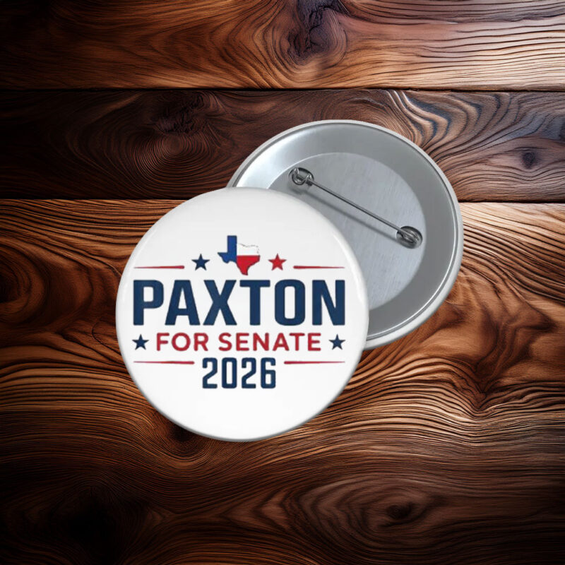 Ken Paxton for Senate 2026 Button