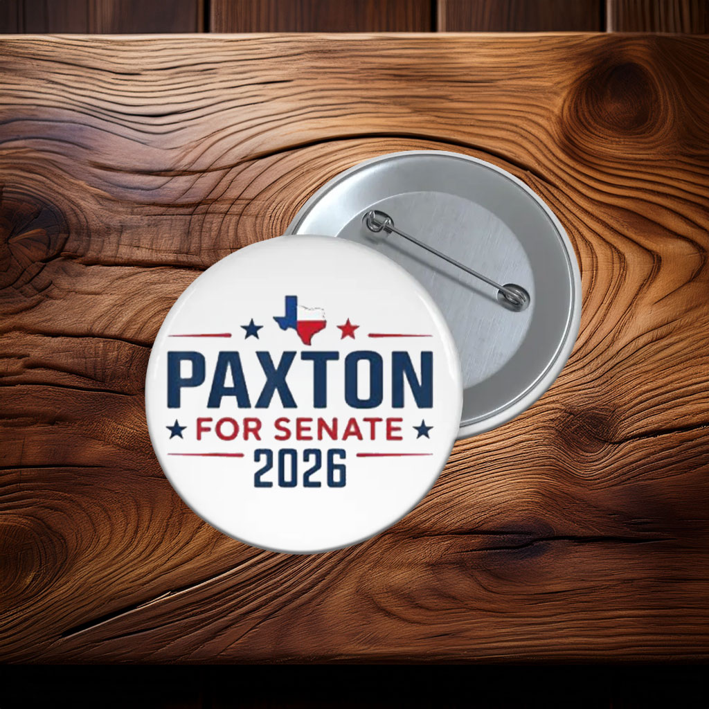 Ken Paxton for Senate 2026 Button